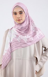 Hijab Motif Ratimaya Series Dusty Pink