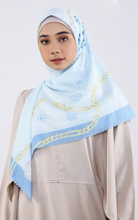 Hijab Motif Widura Series Baby Blue