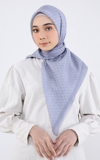 Hijab Motif The Tapis Square - Grey