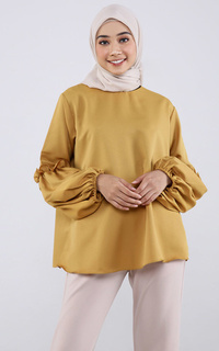 Blouse Salsa Top Mustard