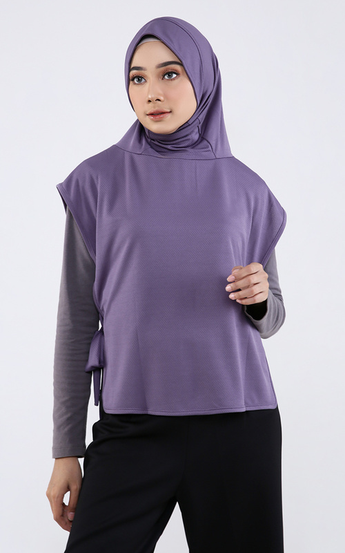 Pakaian Olahraga - REYD Ribbon - Dark Violet - Dark Violet