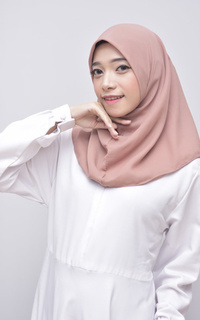 Hijab Instan Daily Instan Hijab Square Beige