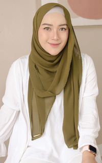 Pashmina Embroidery Signature Series 2 Soft Army