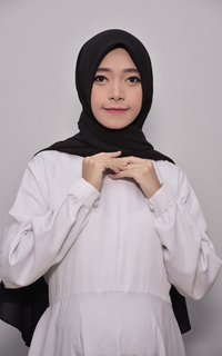 Pashmina Vervessa's Pashmina Square Hijab Black