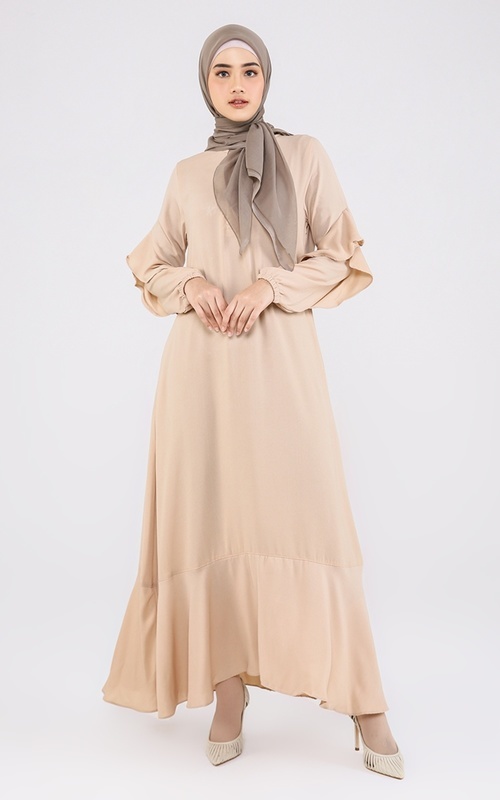 Gamis - Monica Dress 2 - Khaki