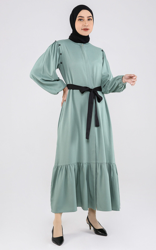 Gamis - Saskia Green - Green