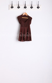 Scarf Cap Inner Scarf Ninja deep brown-3851