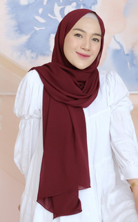 Pashmina Ilya Shawl Burgundy