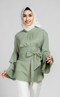 Blouse TUNIQUE |Bianca Blouse | Eucalyptus Collection