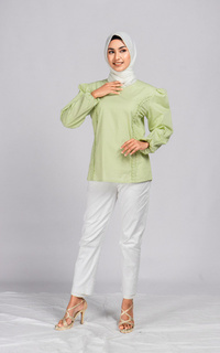 Blouse TUNIQUE |Rachel Blouse | Eucalyptus Collection