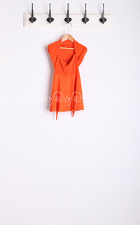 Scarf Cap Inner Scarf Ninja orange-3866