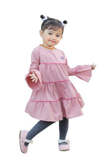 Tunic Sabhira Tunic Peach L (6-7 tahun)