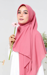 Plain Scarf Detaa Square Syari 