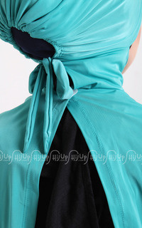 Scarf Cap Inner Scarf Ninja turquoise-3876