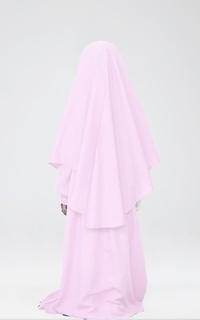 Pakaian Anak Gamis Nabila Pink XL (7-8 Tahun)