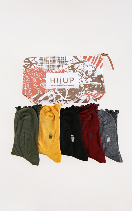 Kaos Kaki - Ruffle Long Socks All Color Set - All Color