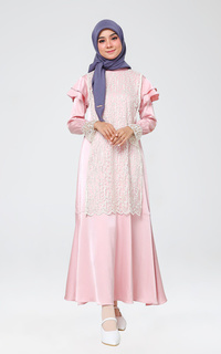 Long Dress Dress Aqila Pink