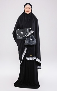 Mukena Mukena Nada Prayer Set Black