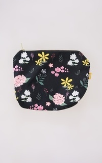 Bag Pouch Bunga Indonesia Black