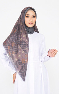 Printed Scarf Elia Series Ash Brown Ash Brown-396496
