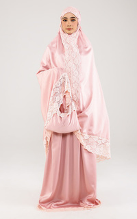 Mukena Maryam Dusty Pink Shower