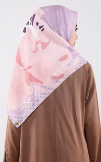 Printed Scarf K. Premium Voal Rose