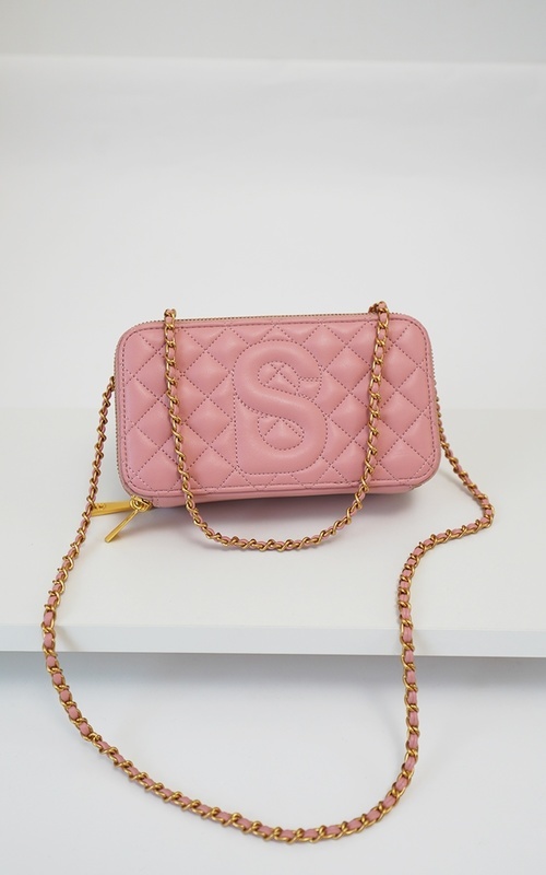 Yura Bag Pink ( preloved ) - Buttonscarves