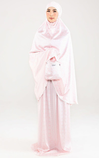 Praying Set Mukena Lace Pink