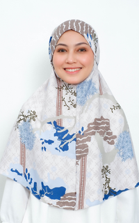 Instant Hijab Bergo Saski Denim