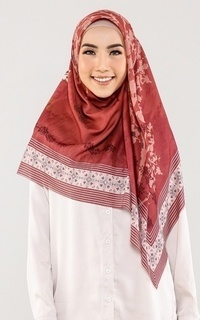 Hijab Motif Tsmara Series - Marshala