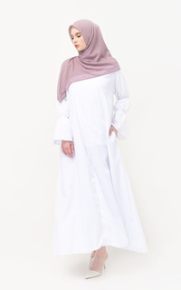 Gamis Tolga Dress / White