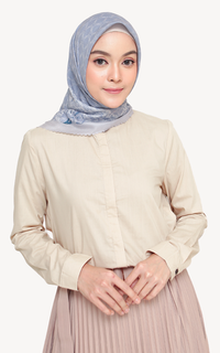 Hijab Motif Freya Series - Artic Blue