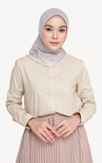 Hijab Motif Freya Series - Magic White