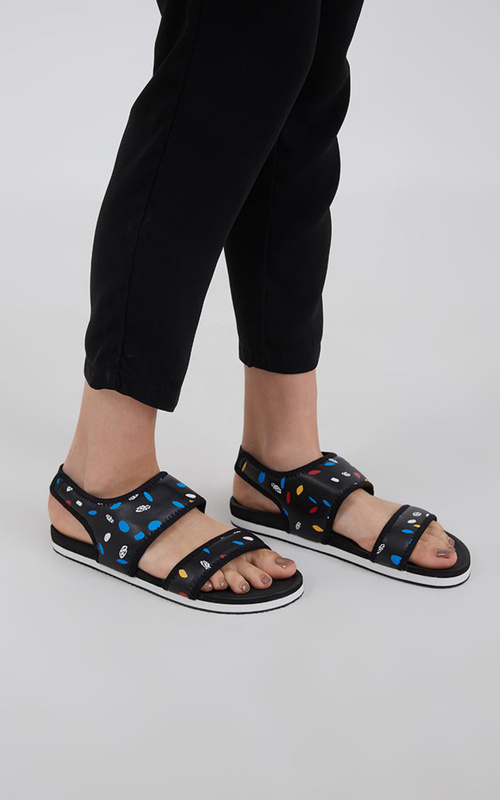 Sophie Selia Eva Augustine Sandals Black - Black