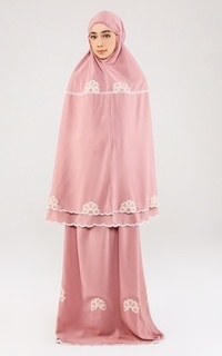 Praying Set Mukena Blossom Double Chiffon