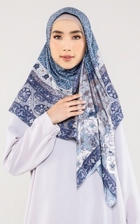Hijab Motif Tieara Aya Series Azurite