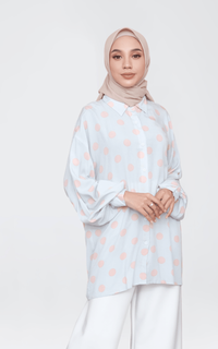 Blus Blouse Polka