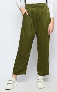 Celana Lucina Baggy Pant Olive