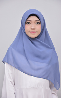 Bella Square Hijab Scarf Syari Segi Empat Denim