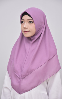 Instant Hijab Vervessa's Khimar Layer Instan Hijab Syari Lavender Lavender-411180