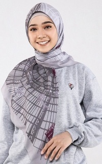 Hijab Motif Le Hijab Amour J'adore