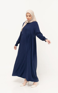 Long Dress Atiya Dress / Navy Blue 