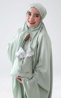 Praying Set Mukena Mina Mint Green