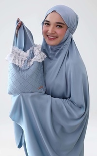 Mukena Mina Sky Blue