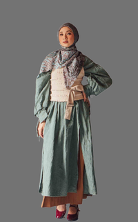 Printed Scarf Seradia Hijab Segi Empat Sekar - Java Java-412859