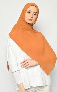 Pashmina Pasmina Plisket Cerutti Rust