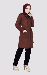 Tunic Tunic Celosia Maroon Big Size