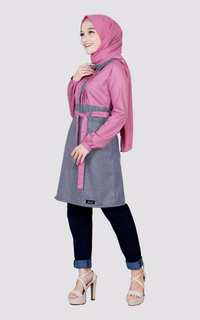 Tunik Tunik Lydisa Pink Big Size 