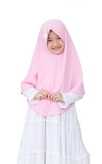 Pakaian Anak Hijab Aisyah Pink M 