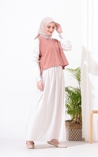 Rompi VEST ALAYA DUSTY PINK